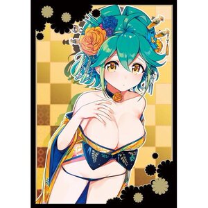 游戏王动漫妹套 arc-v 花魁 柚子 凛 c95限定 卡套 牌套 2b1
