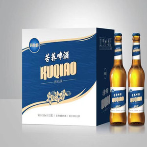 扬子玛伯爵苦荞啤酒500ml x12瓶装 整箱扬子健康原浆苦荞啤酒聚餐