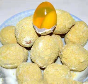 河南特产淌黄安徽鸡蛋变蛋溏心皮蛋无铅工艺10枚装 凉拌好吃 包邮