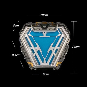 复联4 MK50 钢铁侠版 方舟反应堆 反应炉 可佩戴 胸灯 彩盒装手办