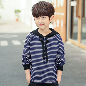 男童卫衣潮款洋气春装新款2019韩版儿童中大童连帽上衣童装春秋男