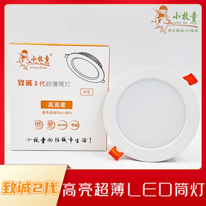 80工程灯具大批发淘宝小牧童筒灯led筒灯2.5寸3.