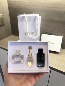 Dior/迪奥Q版小样香水套盒 旷野真我花漾小姐香水三件套旅行装