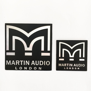 玛田音响配件马田标牌铝铭牌商标音响牌子品牌40mm*40mm大小2个号