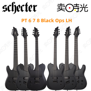卖时光 Schecter PT Black Ops LH 6 7 8弦 斯科特电吉他扇品金属