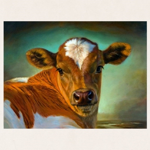 自己绣牛年动物小牛贴钻十字绣牛宝宝钻石画满钻2022新款客厅卧室