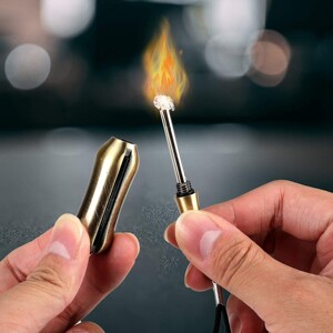 万次火柴打火机防风