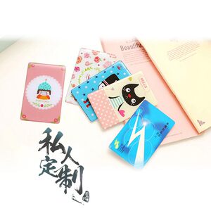 可爱果冻卡贴水晶磨砂动漫明星公交校园卡卡贴饭卡学生免邮定制