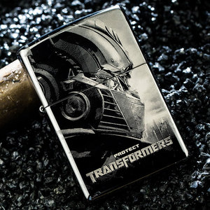 zippo打火机正版贴章变形金刚 纯铜限量正品防风煤油男士zppo定制
