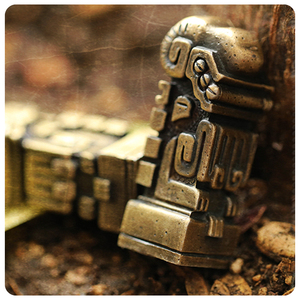 克苏鲁神话周边死灵之书旧印恐怖跑团coc雕像金属查茅斯恐怖事件