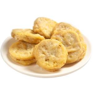 黄金藕合香脆藕盒油炸小吃饭店点心面点主食莲藕塞猪肉冷冻半成品