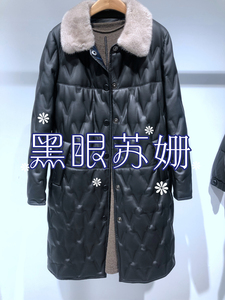 特惠 INSUN恩裳 专柜正品 21年春款 皮羽绒服 9C31509880 11890