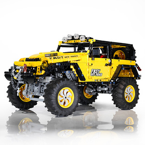 乐高吉普牧马人积木动力机械组高难度成人巨大型越野汽车模型拼装