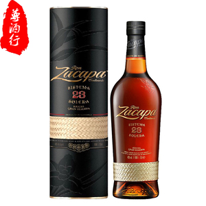 洋酒 zacapa23 危地马拉原装进口 萨凯帕索莱拉23珍藏朗姆酒750ml