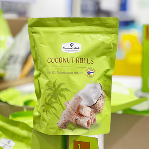 山姆会员泰国进口 椰香脆卷(糕点) 400G椰子酥脆香甜超市代购