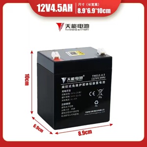 天能龙威电瓶儿童电动车童车四轮玩具汽车摩托车6v/12V音响电池