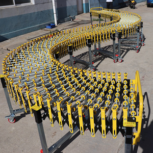 卸货神器卸车装货滑梯搬运下货滑道福来轮无动力辊道伸缩输送机