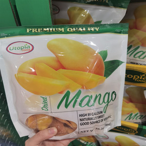泰国5A芒果干无添加进口1000g大袋原味装水果特产风味零食包邮