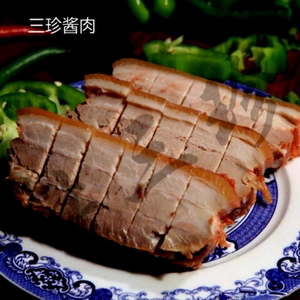 苏州特产 苏州老字号杜三珍招牌【酱肉】每日新鲜 260g左右