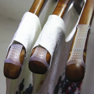 衣架防滑贴条服装店硅胶防滑垫衣架防滑条木衣架防滑套透明包邮