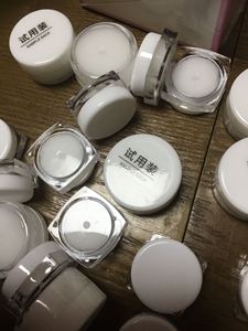 小白盒纯中药面霜试用装焕颜霜祛痘祛痘印5克装买一送一包邮