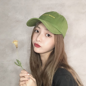 抹茶绿帽子女