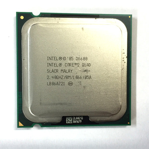 intel core2quad q6600 2.4ghz/8m/1066 slacr酷睿2四核cpu 775针