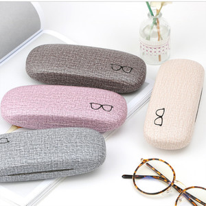眼镜盒定制新款简约时尚眼镜盒近视镜盒高档塑料眼镜盒厂家直销
