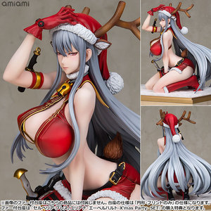国产vertex 战场的女武神duel 塞露贝利亚 圣诞派对手办模型摆件