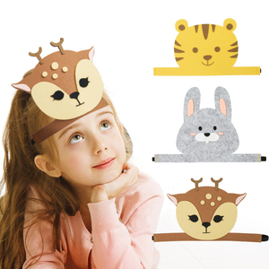 立体动物头饰