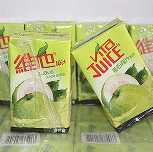 香港进口果汁饮料维他番石榴汁饮品250ml*24盒装超好喝水果味