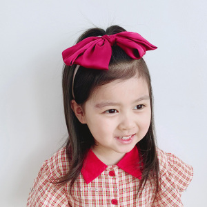 儿童发箍蝴蝶结发饰女童发卡韩国公主甜美可爱小女孩百搭防滑头箍