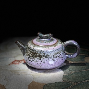 禹州神垕钧瓷茶具茶壶卢钧壶