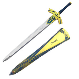 fate系列 sabre武器 誓约胜利之剑 圣剑石中剑 动漫cos道具pu版