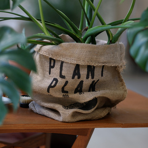 flowerpot | plant plan麻布袋 绿植装饰套袋