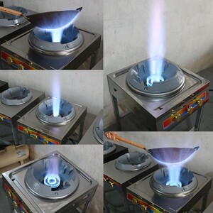 流动酒席大锅灶大型商用煤气猛火灶食堂饭店液化气灶台煤气灶单灶