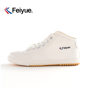 feiyue/飞跃鞋高帮帆布鞋复古小白鞋男鞋女鞋休闲运动鞋板鞋