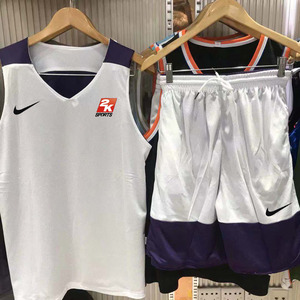 nike耐克2k球衣定制耐高双面篮球服男女高中大学生比赛训练服定制