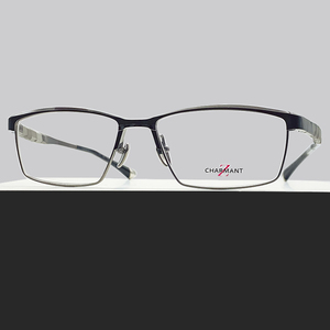 CHARMANT夏蒙镜架ZT27101全框纯钛男士商务可配镜片近视眼镜框