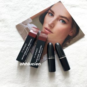 现货包邮 mac魅可唇膏口红chili小辣椒646橘色哑光红棕色牛血