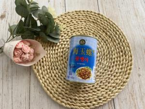 现货包邮海螺肉罐头优东海玉螺400g 海味 海鲜罐头 韩国风味即食