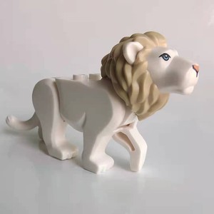 乐高lego 城市系列 零配件 动物 狮子 白色雌狮 美洲狮 60307