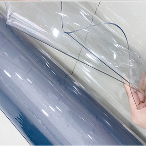 透明pvc软胶桌垫定制加工防水防烫水晶板加厚龙塑软玻璃整卷批发
