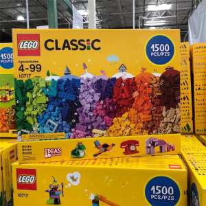 美国代购lego乐高益智积木儿童玩具10717经典大盒1500粒 直邮