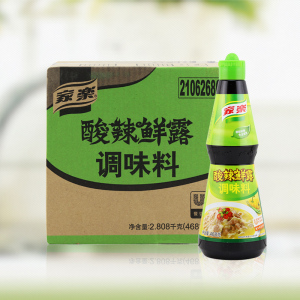 家乐酸辣鲜露468g商用酸辣鸡爪调料家乐牌调味料调味汁酸辣汁