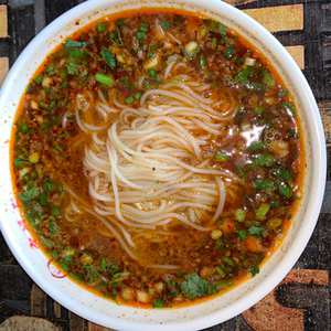 徐州冷面特产 三里香肉酱面线5份包邮装(1750g) 徐州特色美食