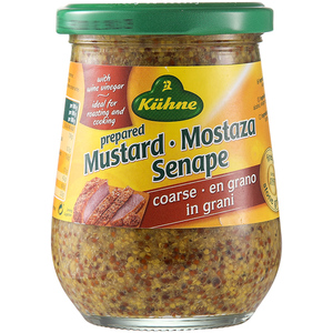 冠利粗粒芥末酱 mustard sauce 250g德国西餐原料烤肉酱 芥末籽酱