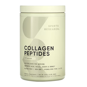 Sports Research Collagen Peptidesv胶原蛋白肽I和III型454g