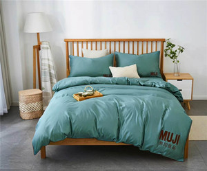 炫耀青苹果家纺天丝贡棉夏被四件套1.8m 2.0m床单夏季床上用品