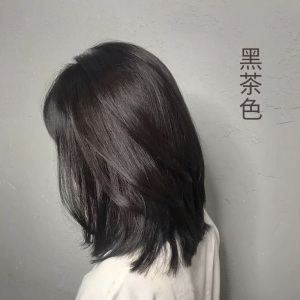 多爱纯泡泡染发剂膏植物泡沫女自己在家黑茶色2020新款流行色显白